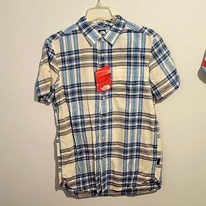 North face short sleeve dress shirt